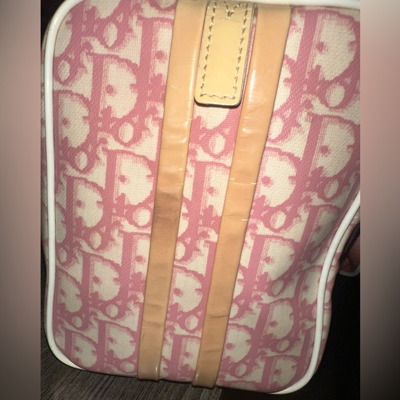 Christian Dior Boston Trotter Handbag Pink NO2 Y2K Vintage - Picture 16 of 17